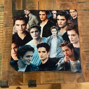 Twilight Edward Cullen pillow case 18x18
